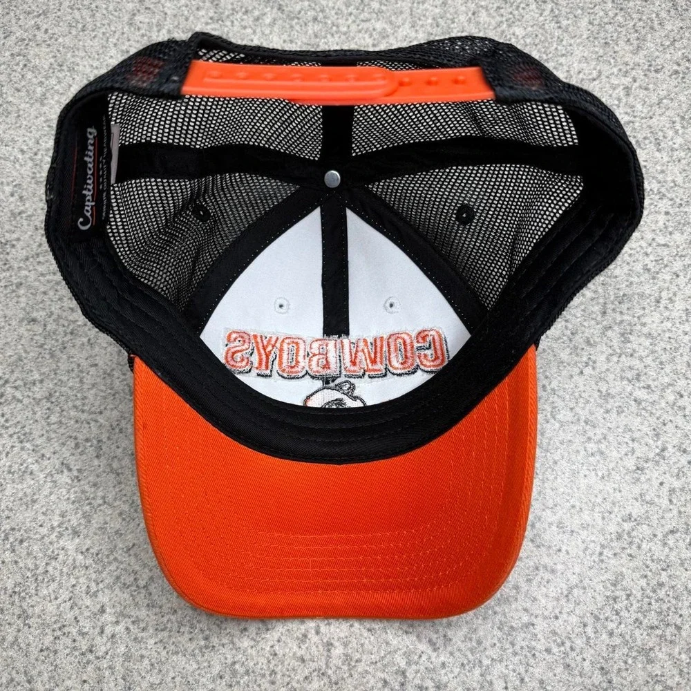 Captivating Headwear OSU Oklahoma State Cowboys Trucker Snapback Hat